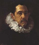 Portrait d'homme Portant barbiche (Francisco Pacheco) (df02) Diego Velazquez